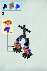 LEGO 70789 instructions page 6 – build guide