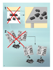 LEGO 7079 instructions page 2 – build guide