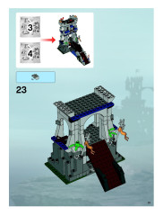 LEGO 7079 instructions page 23 – build guide