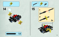 LEGO 70790 instructions page 11 – build guide