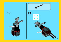LEGO 70800 instructions page 13 – build guide