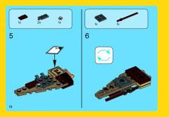 LEGO 70800 instructions page 18 – build guide