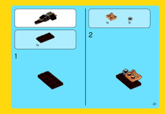 LEGO 70800 instructions page 21 – build guide