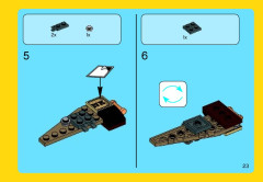 LEGO 70800 instructions page 23 – build guide