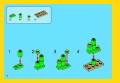 LEGO 70800 instructions page 4 – build guide