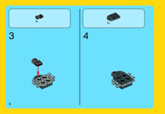 LEGO 70800 instructions page 6 – build guide