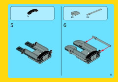 LEGO 70801 instructions page 11 – build guide