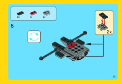 LEGO 70801 instructions page 13 – build guide