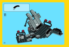 LEGO 70801 instructions page 20 – build guide