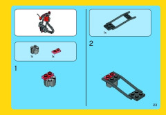 LEGO 70801 instructions page 23 – build guide