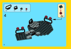 LEGO 70801 instructions page 6 – build guide