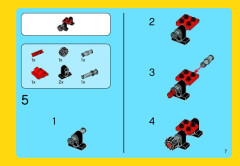 LEGO 70801 instructions page 7 – build guide