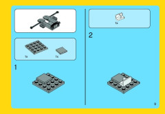 LEGO 70801 instructions page 9 – build guide