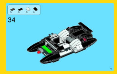 LEGO 70802 instructions page 43 – build guide