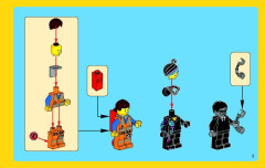 LEGO 70803 instructions page 3 – build guide