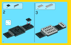 LEGO 70804 instructions page 4 – build guide