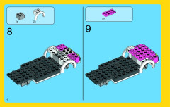 LEGO 70804 instructions page 8 – build guide