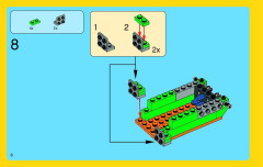 LEGO 70805 instructions page 8 – build guide
