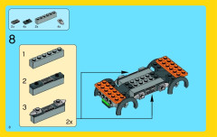 LEGO 70805 instructions page 8 – build guide