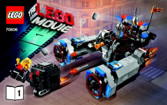 LEGO 70806 instructions page 1 – build guide
