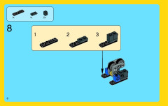 LEGO 70806 instructions page 8 – build guide