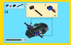 LEGO 70806 instructions page 11 – build guide