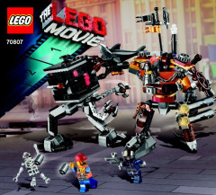 LEGO 70807 instructions page 1 – build guide