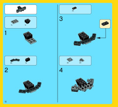 LEGO 70807 instructions page 10 – build guide