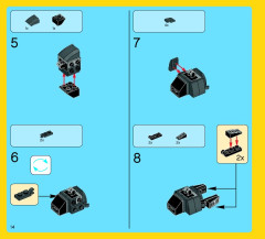 LEGO 70807 instructions page 14 – build guide