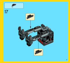 LEGO 70807 instructions page 17 – build guide