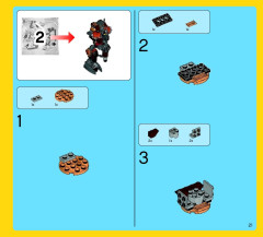 LEGO 70807 instructions page 21 – build guide
