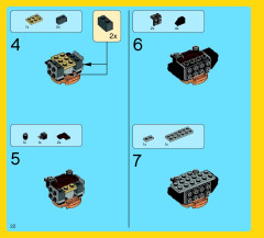 LEGO 70807 instructions page 22 – build guide