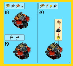 LEGO 70807 instructions page 27 – build guide