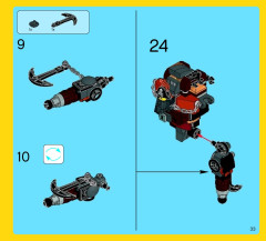LEGO 70807 instructions page 33 – build guide