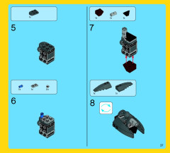 LEGO 70807 instructions page 37 – build guide