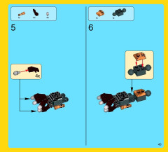 LEGO 70807 instructions page 43 – build guide
