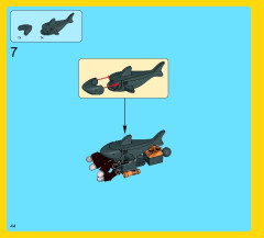 LEGO 70807 instructions page 44 – build guide