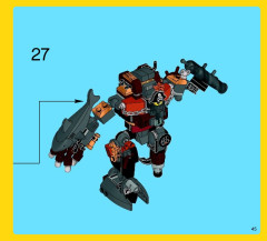 LEGO 70807 instructions page 45 – build guide