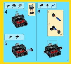 LEGO 70807 instructions page 5 – build guide