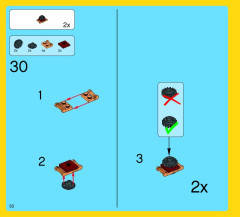 LEGO 70807 instructions page 50 – build guide