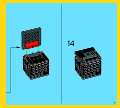 LEGO 70807 instructions page 9 – build guide