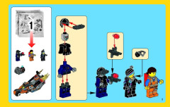 LEGO 70808 instructions page 3 – build guide