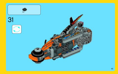 LEGO 70808 instructions page 45 – build guide