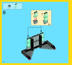 LEGO 70809 instructions page 20 – build guide