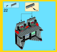 LEGO 70809 instructions page 35 – build guide