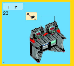 LEGO 70809 instructions page 36 – build guide