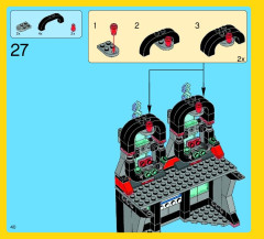 LEGO 70809 instructions page 40 – build guide