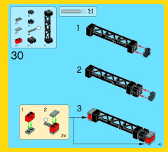 LEGO 70809 instructions page 43 – build guide