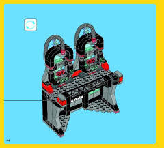 LEGO 70809 instructions page 44 – build guide