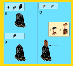 LEGO 70809 instructions page 7 – build guide